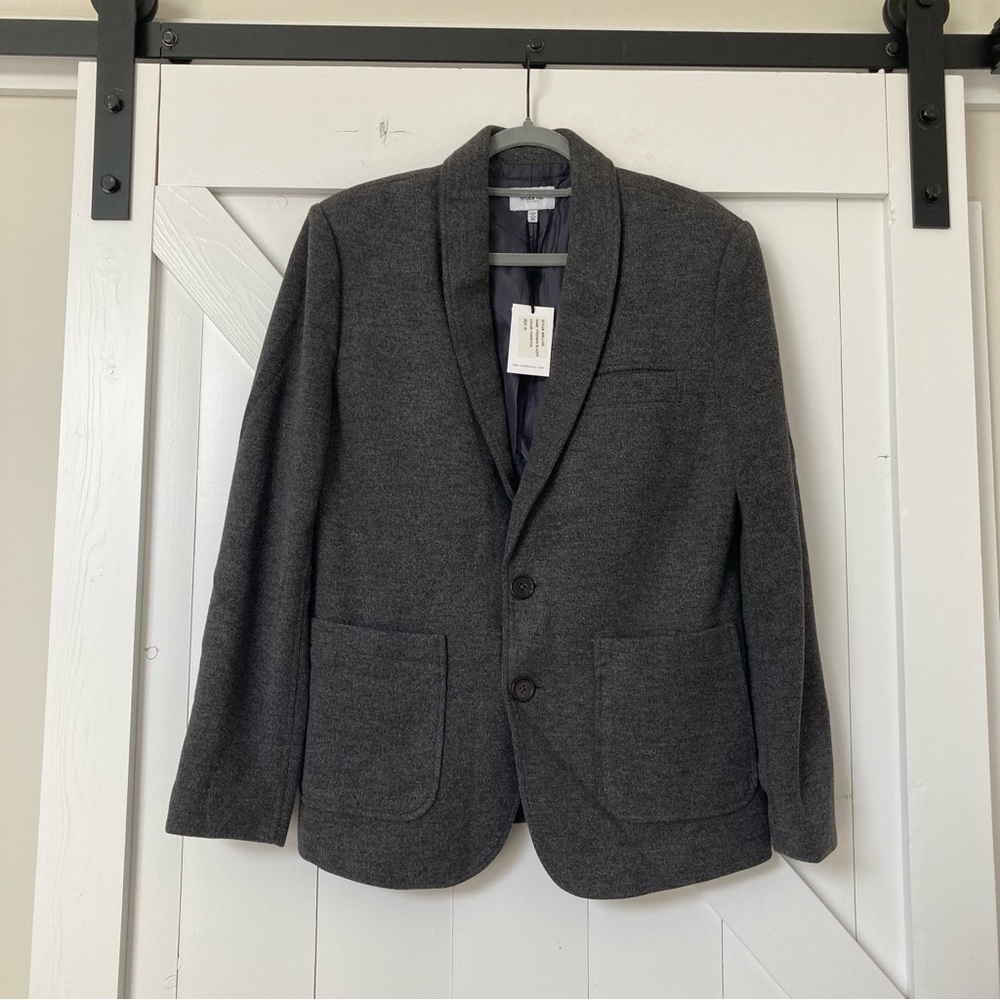 NWT Hyden Yoo Freeman blazer men’s sport coat size 40 charcoal gray